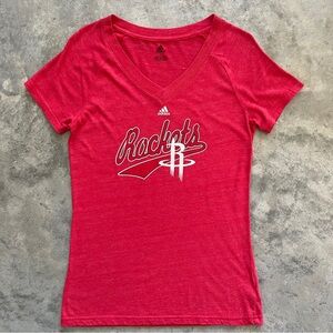 Adidas Red Rockets V-Neck Tee